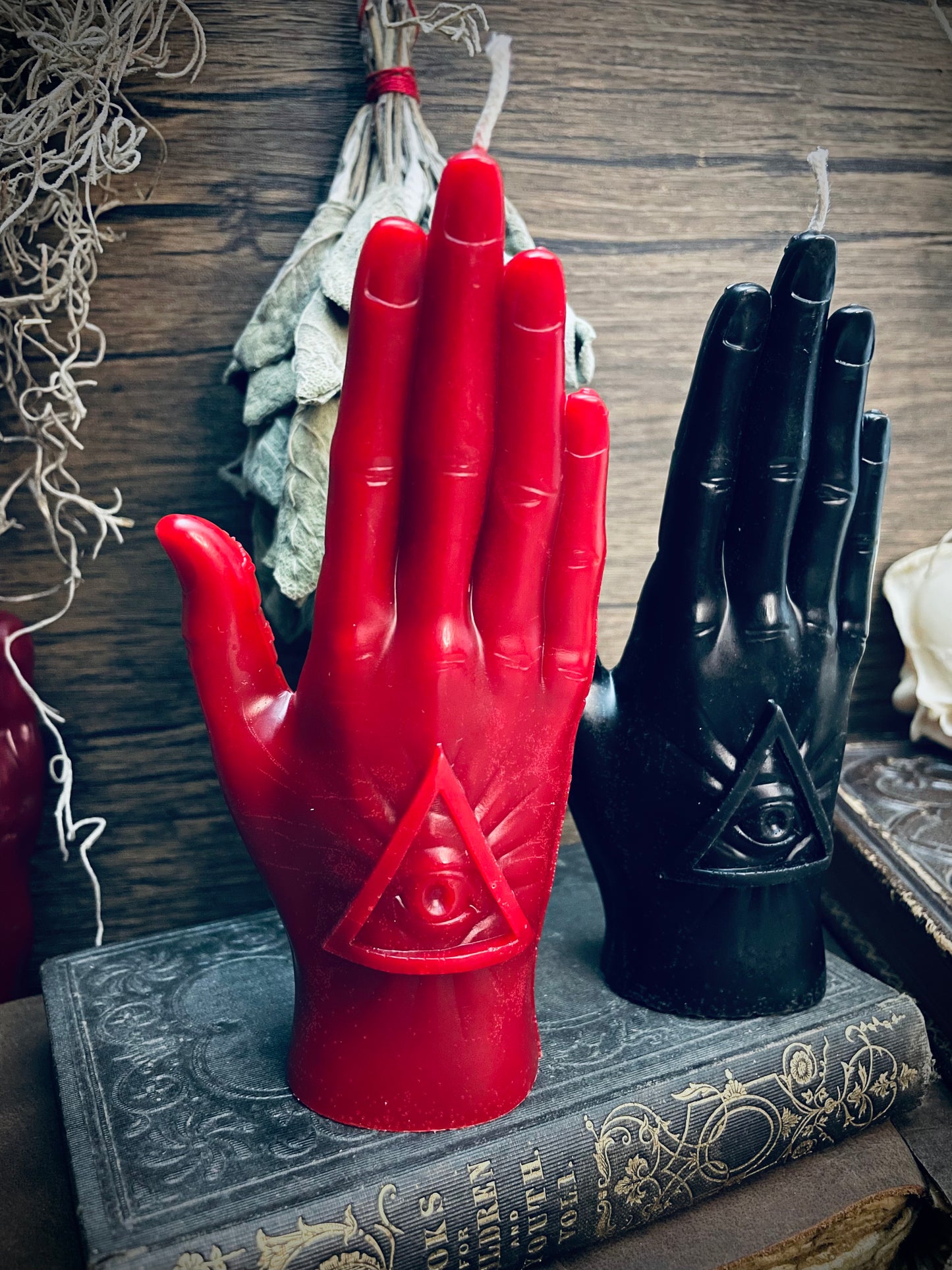 Palmistry Hand Candle