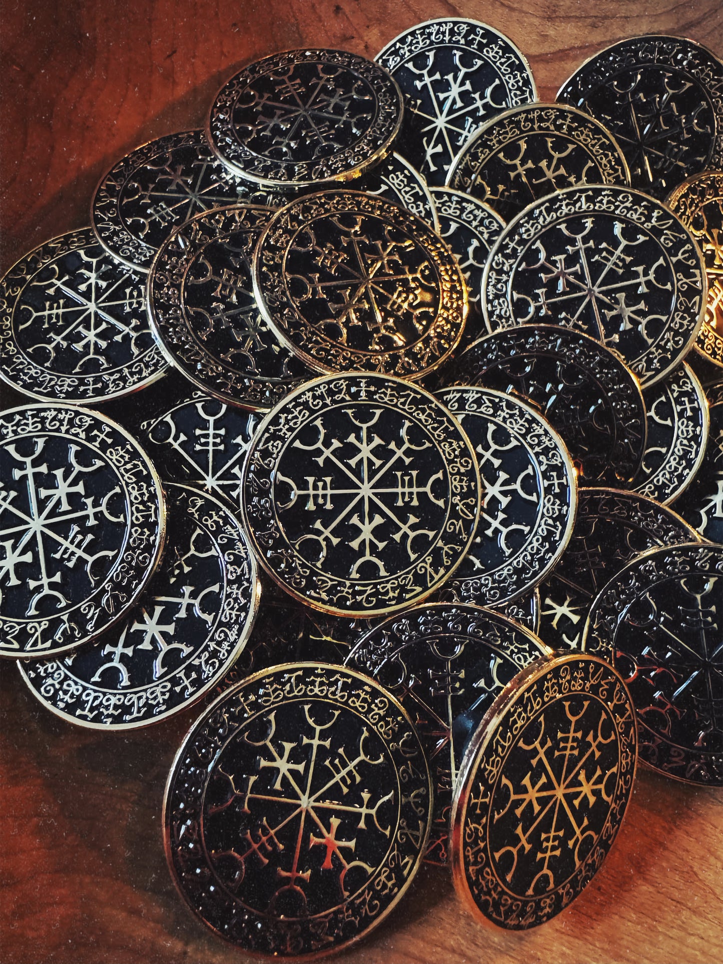 The Traveler's Seal Talisman Pin