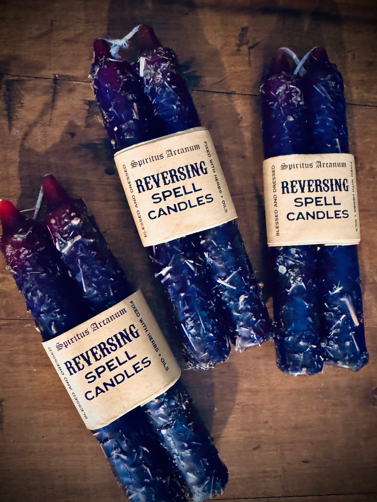 Reversing Spell Candle Set