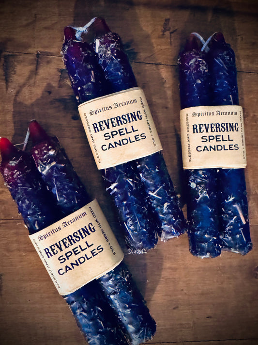 Reversing Spell Candle Set