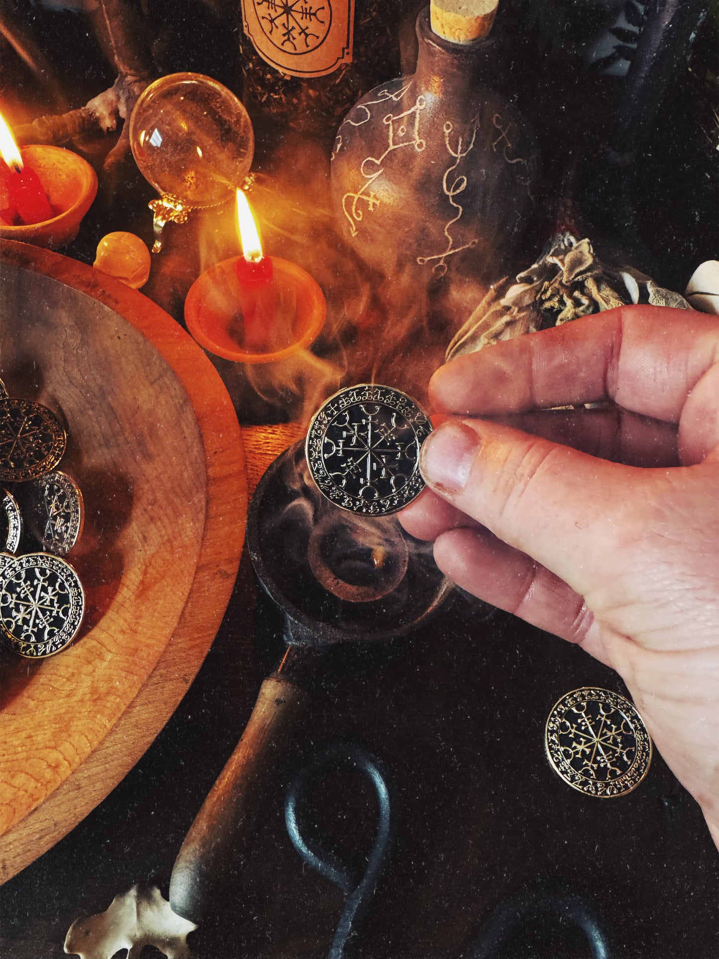 The Traveler's Seal Talisman Pin