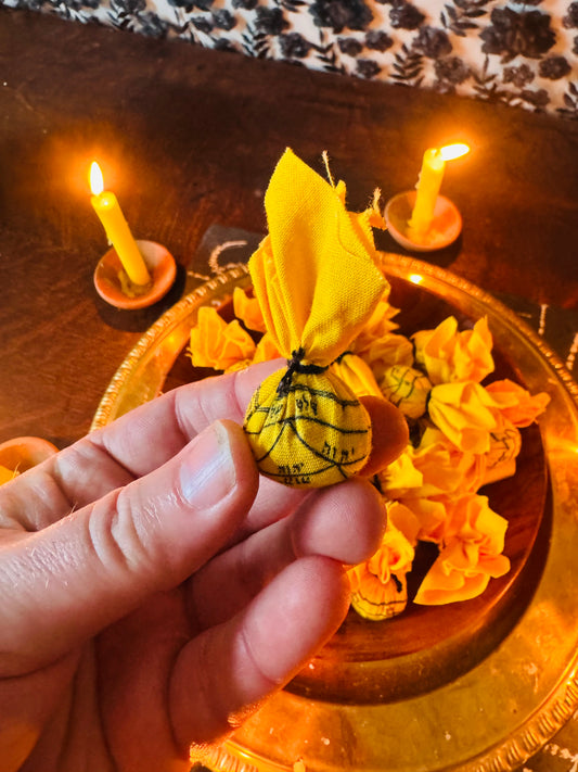 Third Pentacle of the Sun Conjure Bag