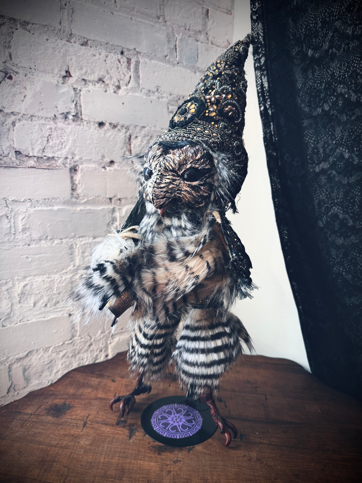 Owl Poppet by Blve Santa Cvlt