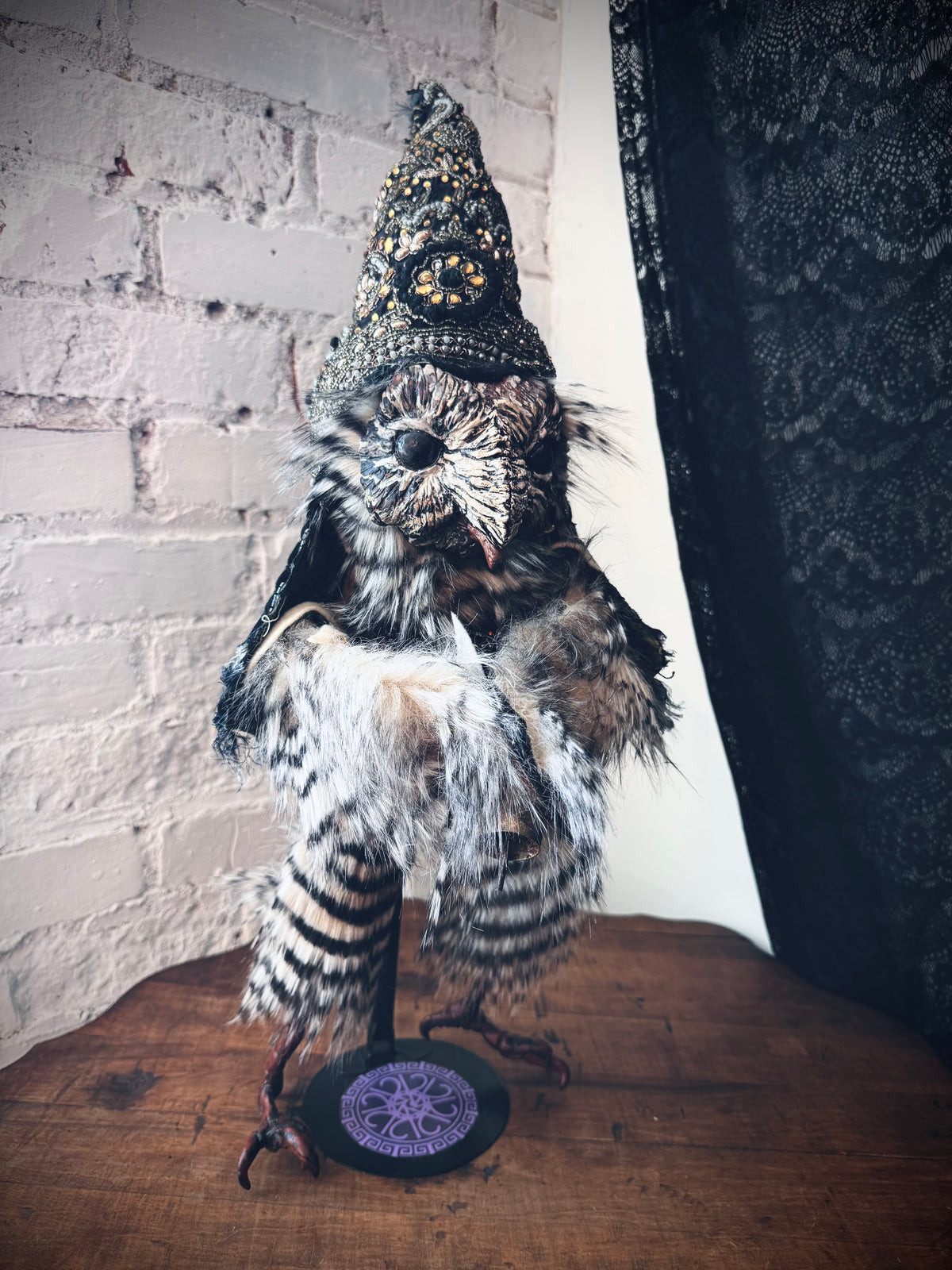 Owl Poppet by Blve Santa Cvlt