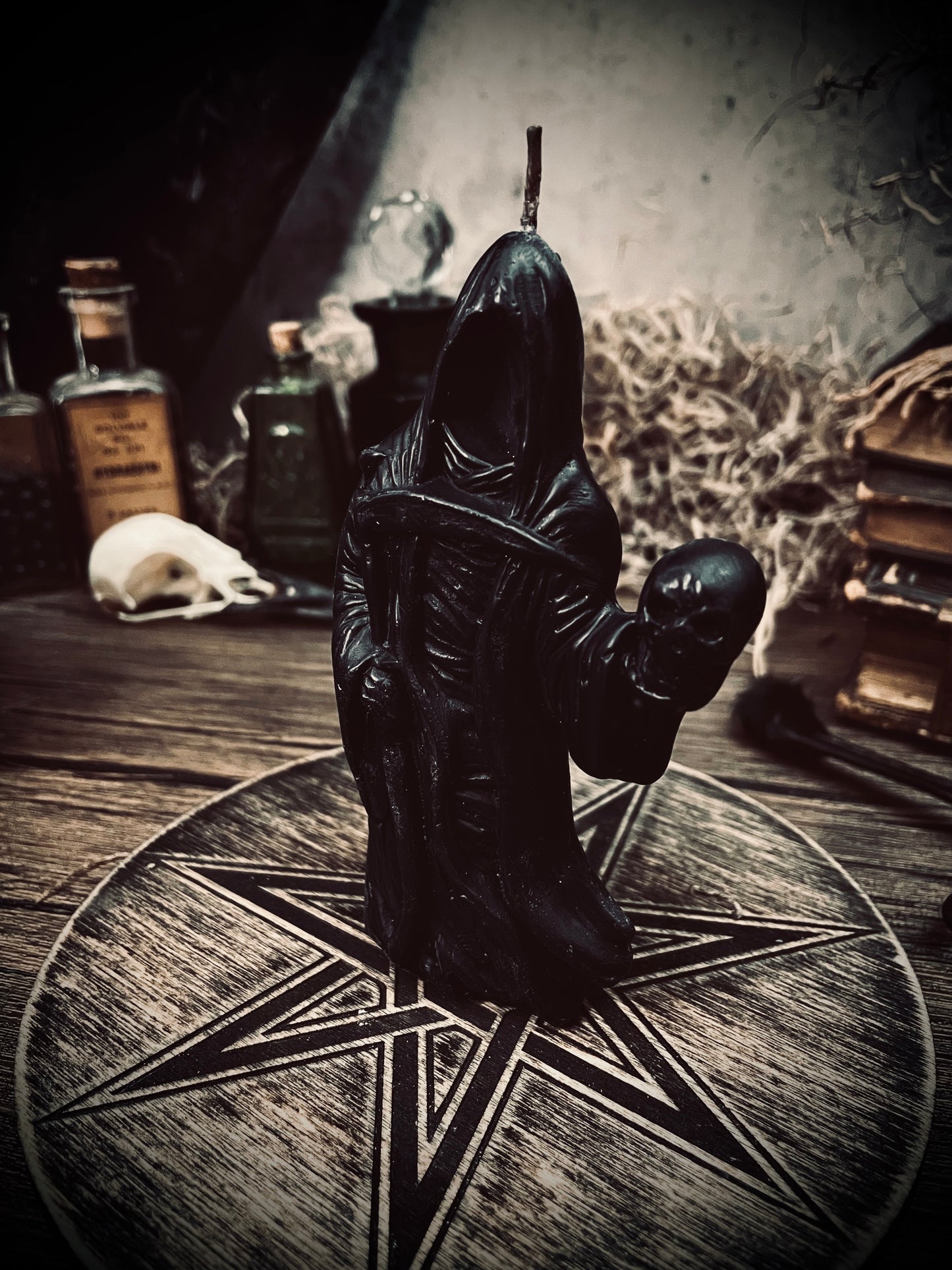 Small Grim Reaper Candle