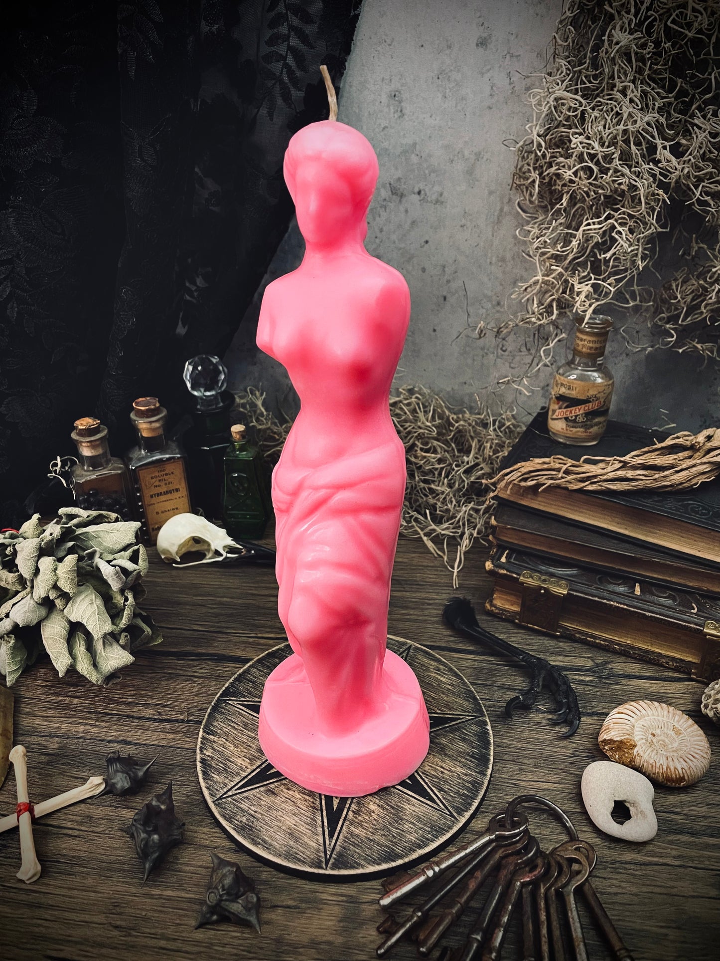 Goddess of Love Pink Venus Candle