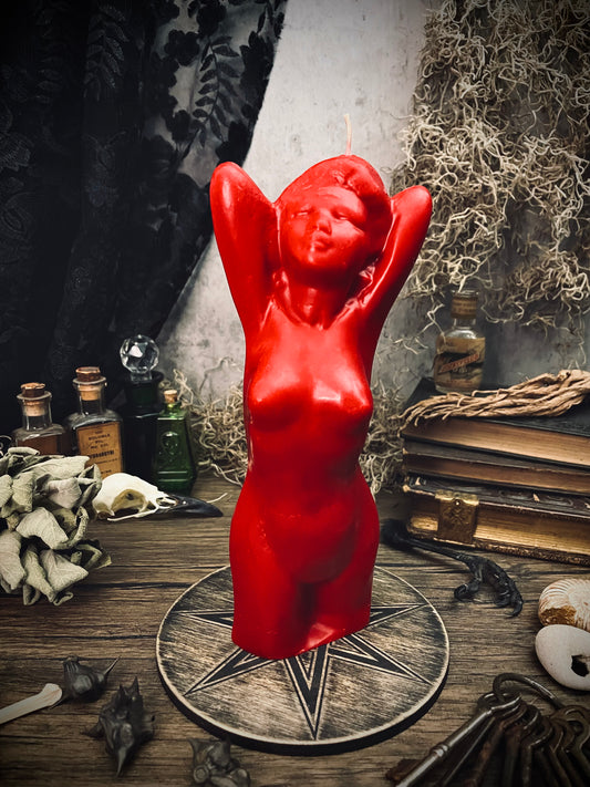 Red Goddess of Lust Candle