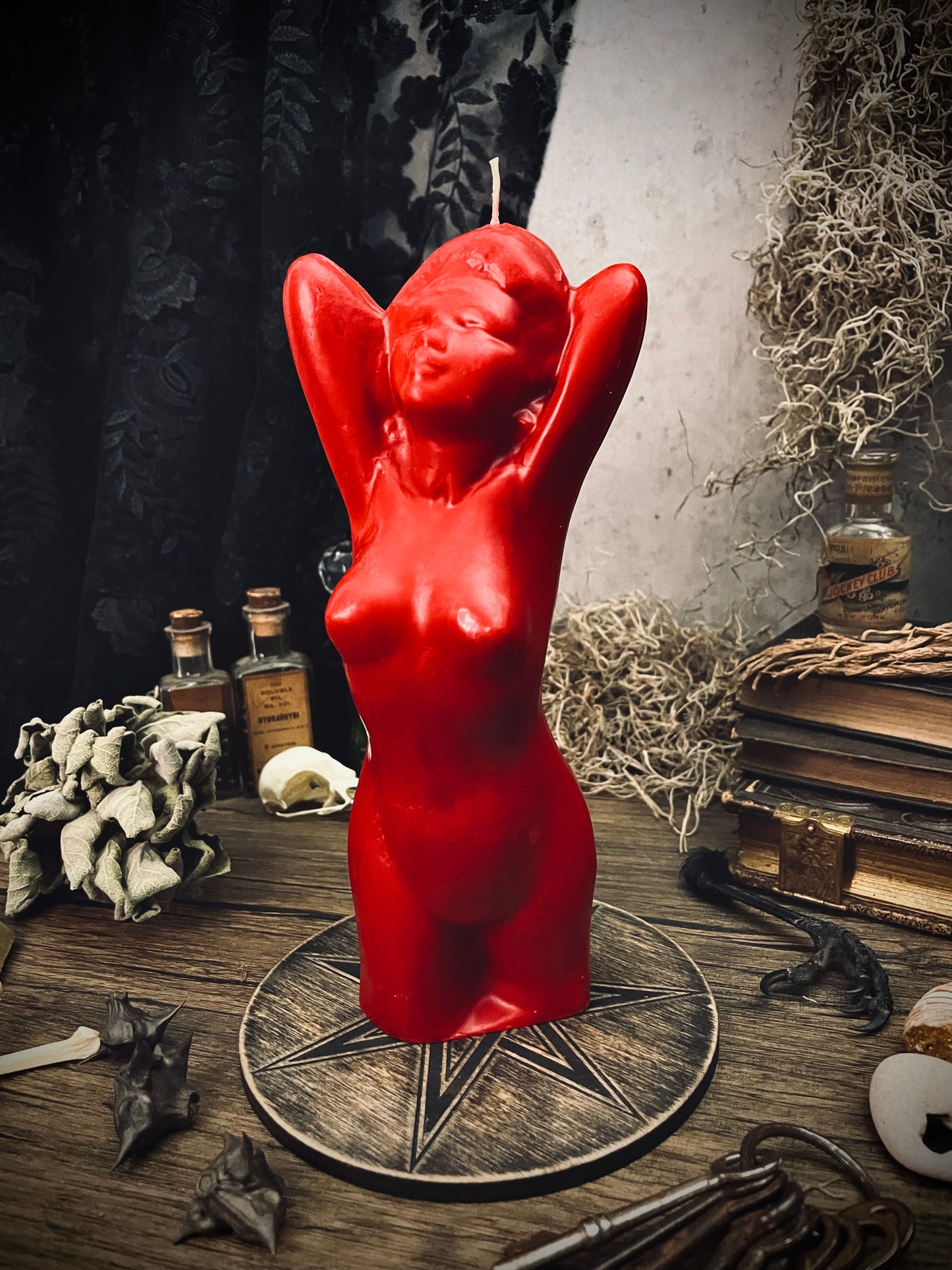 Red Goddess of Lust Candle