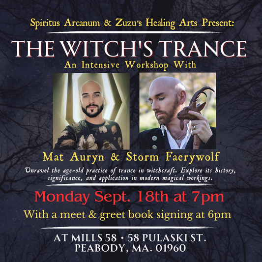 The Witch's Trance Workshop with Mat Auryn & Storm Faerywolf
