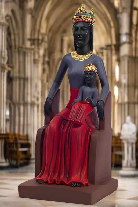 Black Madonna of Rocamadour Statue