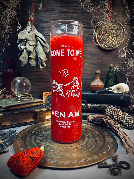 Come To Me Red 7 Day Candle