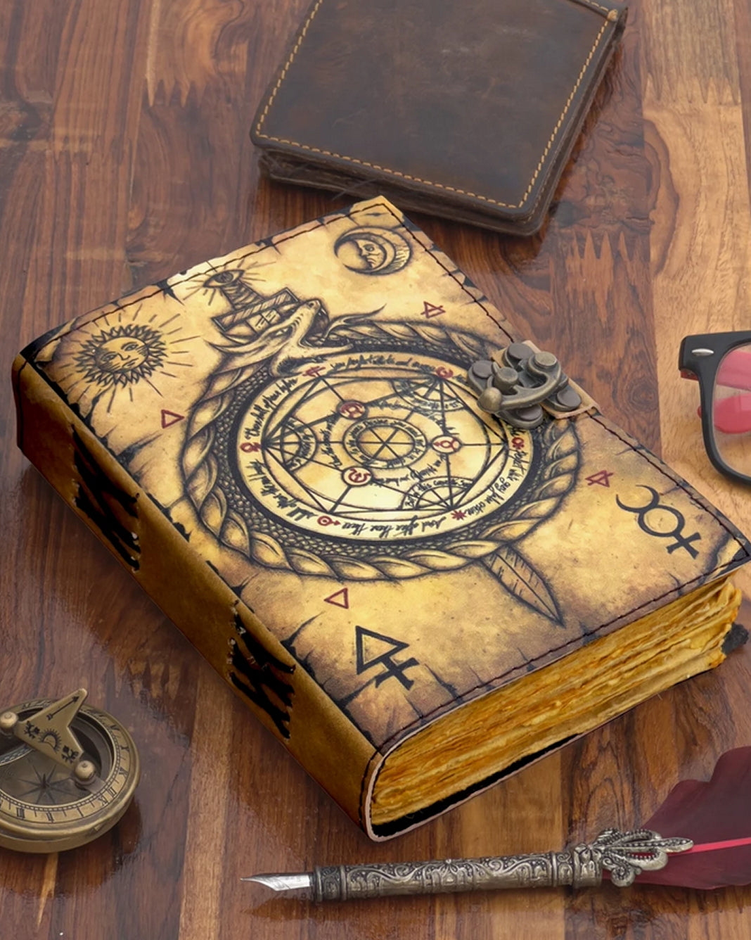 Compass Leather Journal