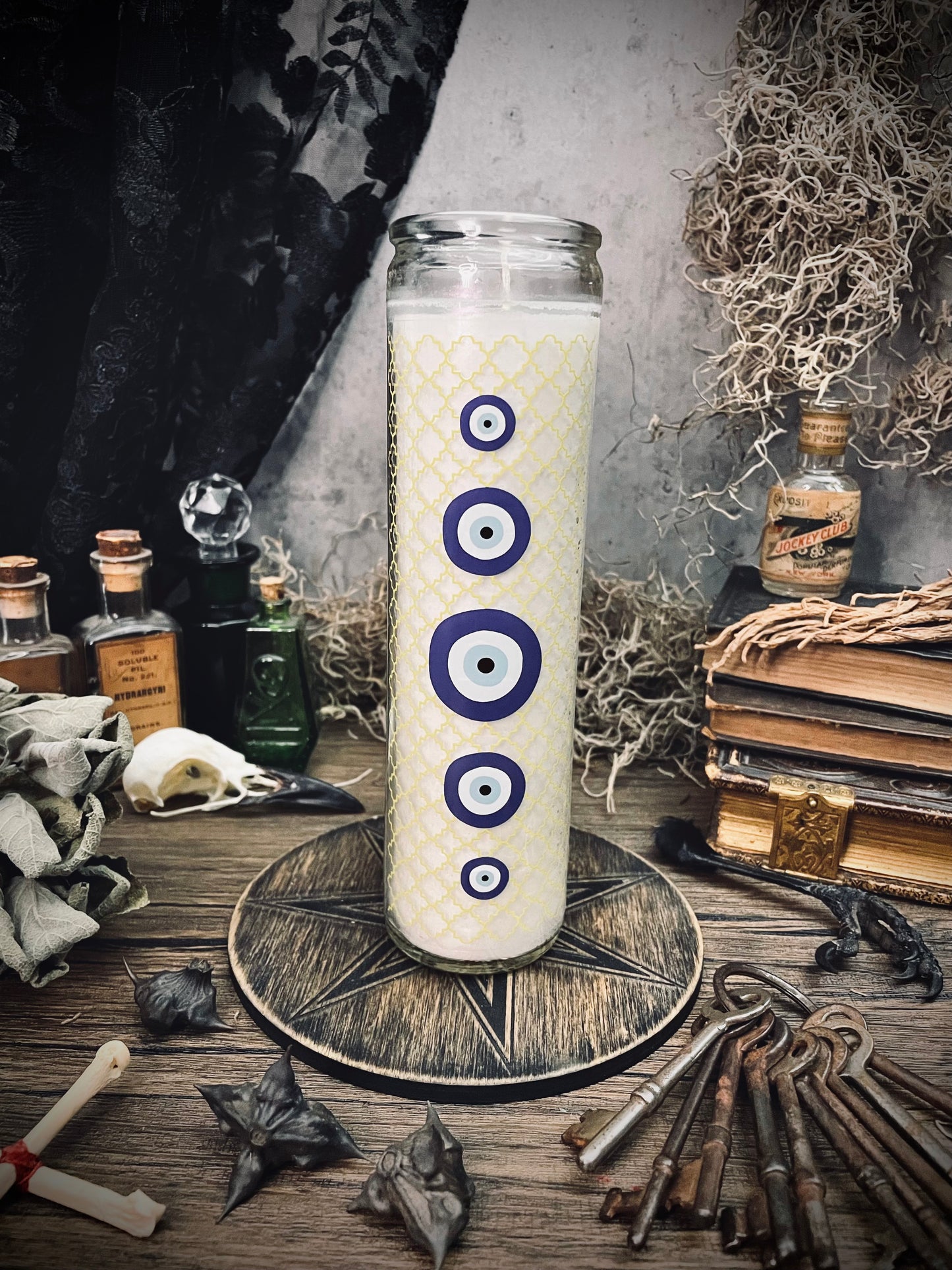 Evil Eye Seven Day Candle