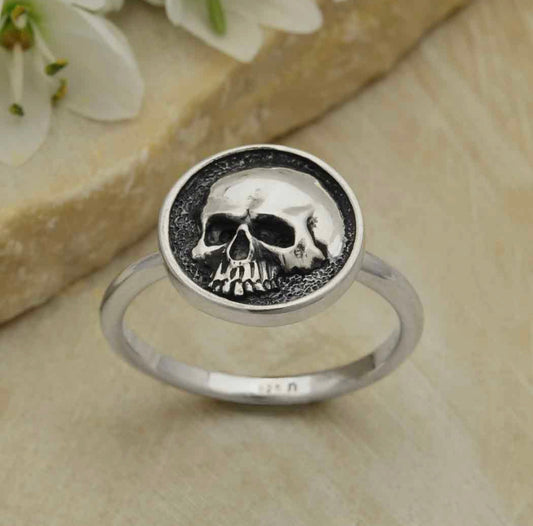 Sterling Silver Skull Ring