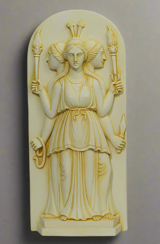 Hekate Triple Goddess Plaque