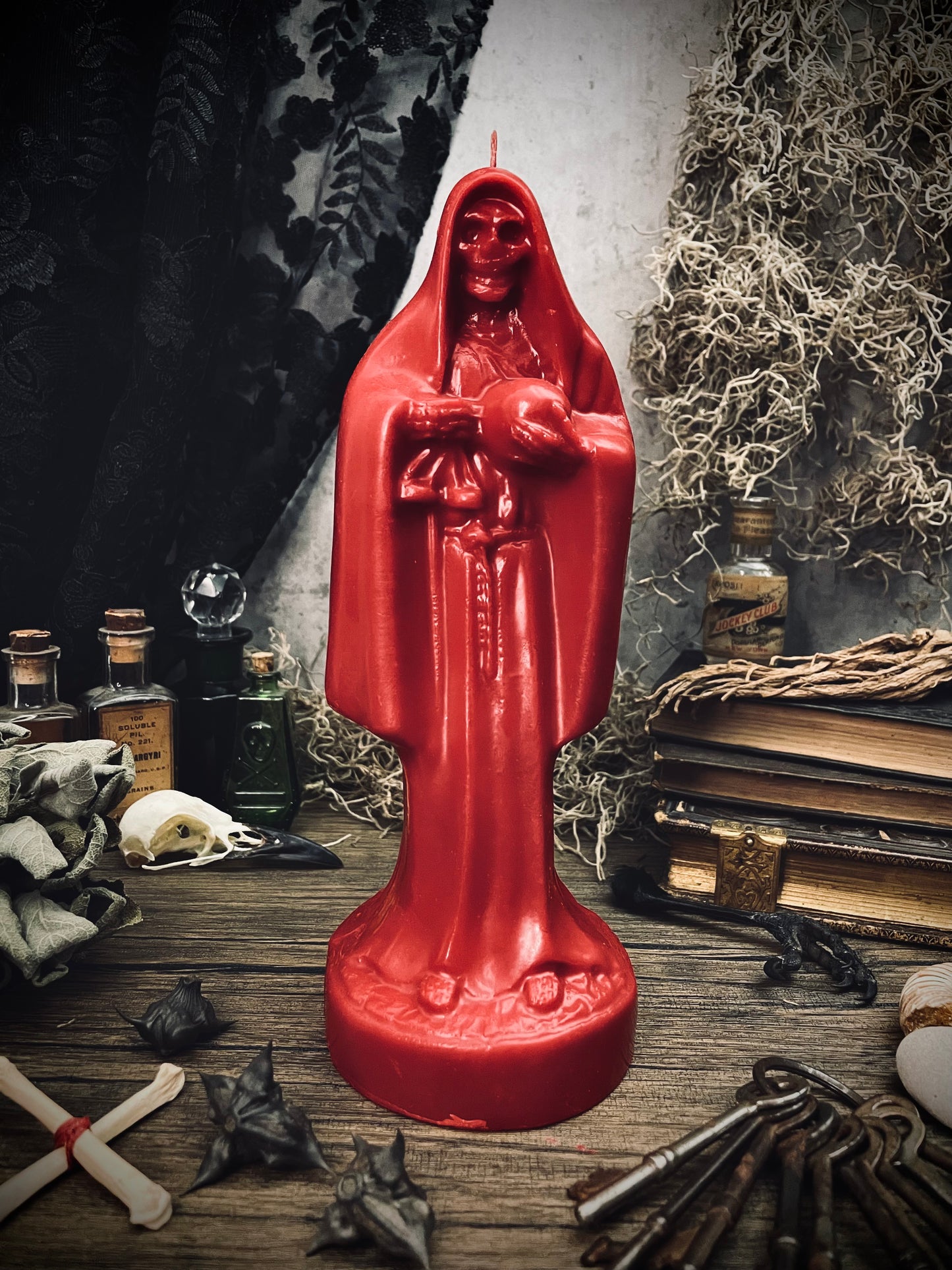 Large Santa Muerte Candle