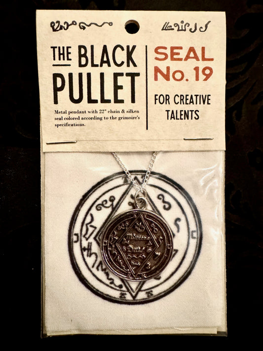 Black Pullet Seal No. 19 Medallion and Patch