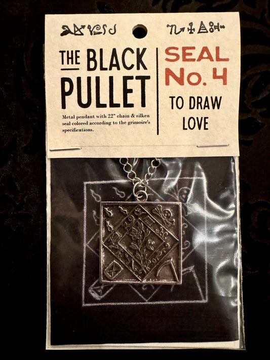 Black Pullet Seal No. 4 Medallion and Patch