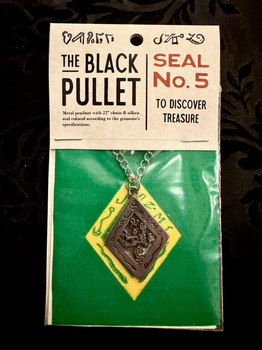 Black Pullet Seal No. 5 Medallion and Patch