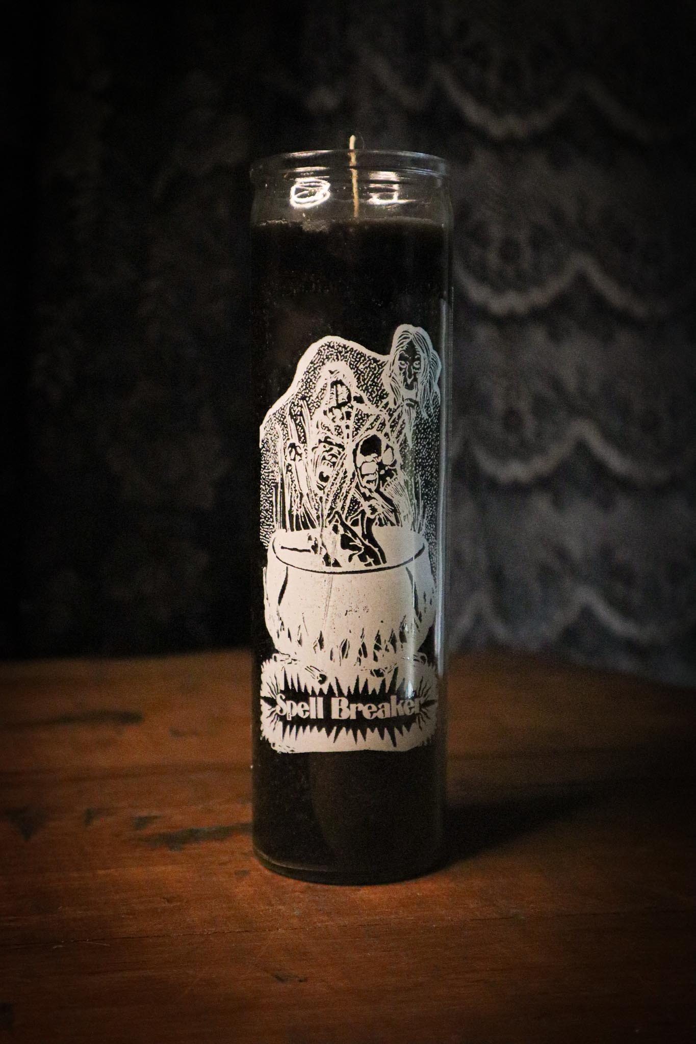 Spell Breaker Black 7 Day Candle