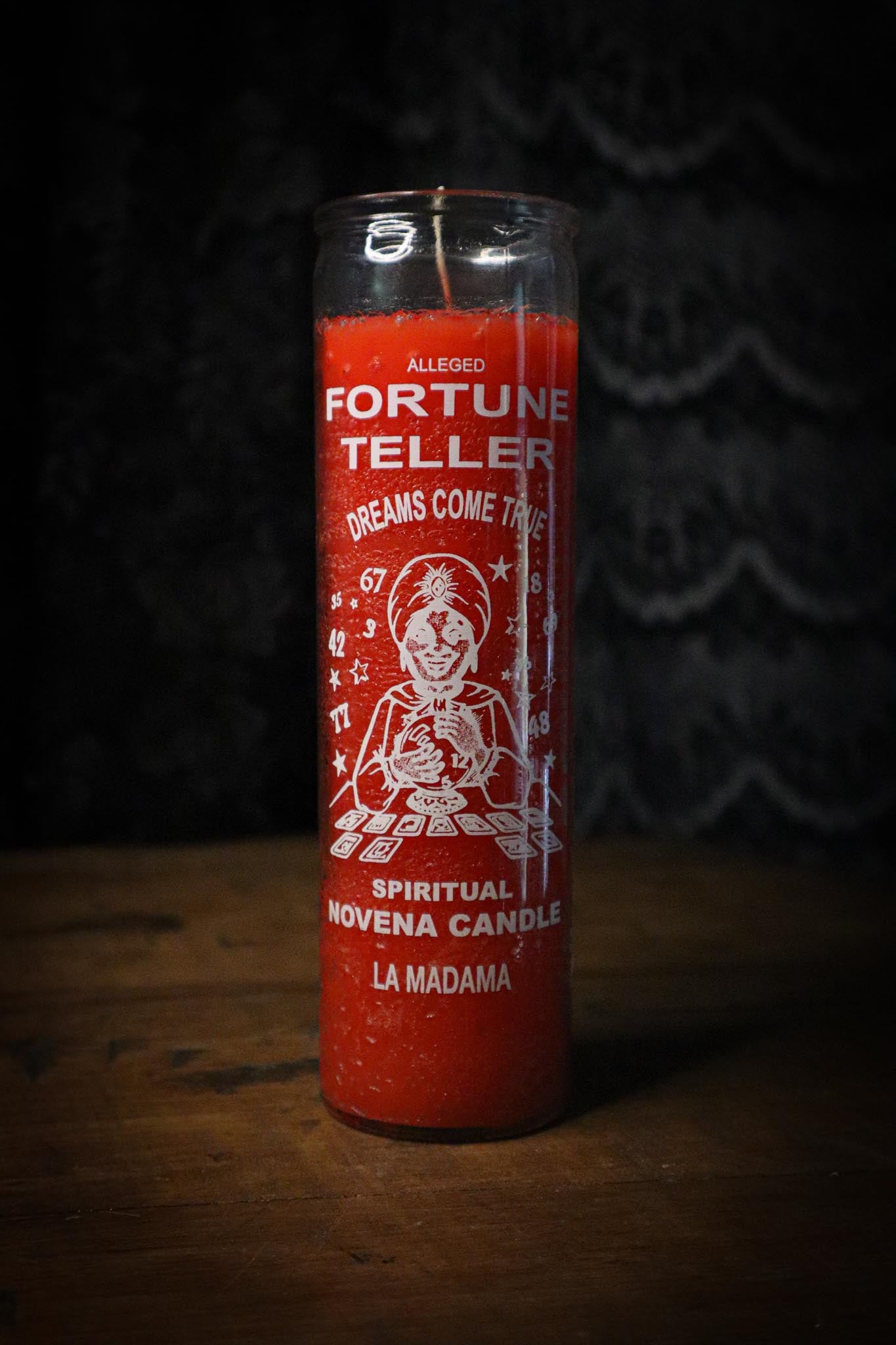 Madama/Fortune Teller Red 7 Day Candle