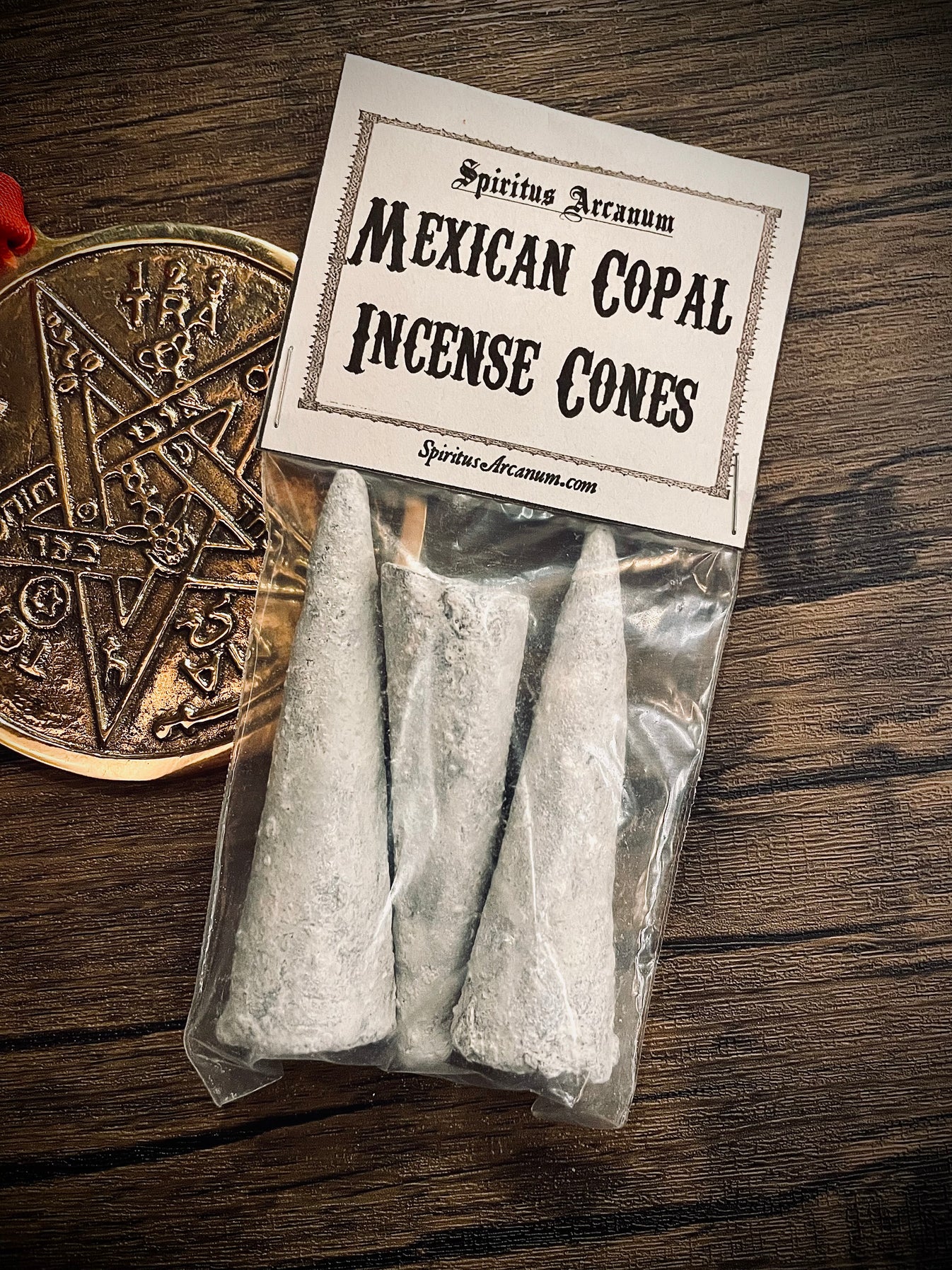 Mexican Copal Incense Cones Spiritus Arcanum