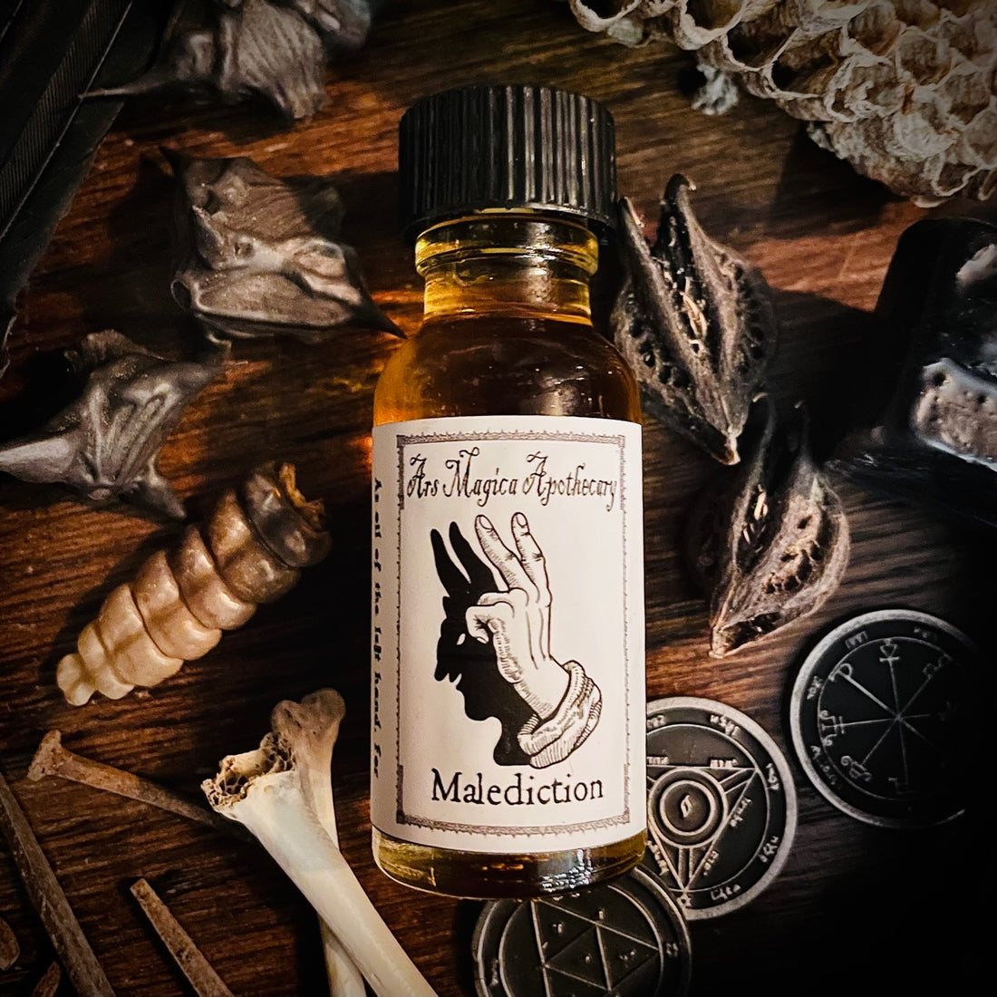 Malediction Ritual Oil | Spiritus Arcanum