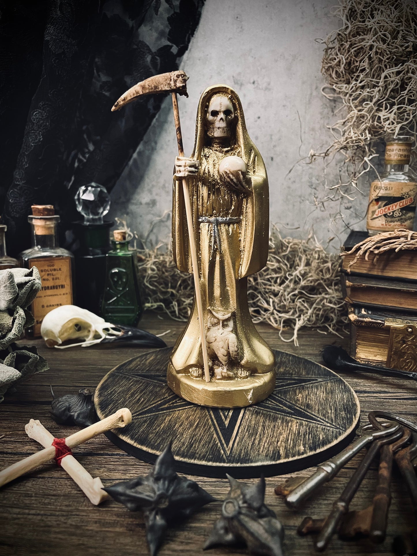 Santa Muerte 6" Statues